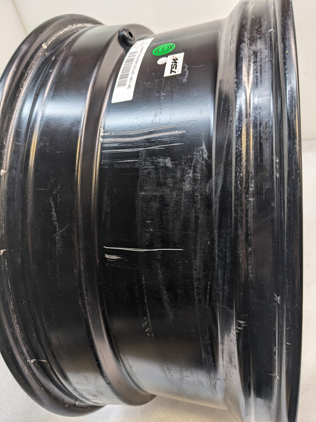 TSW 2085LCH405114B76 LAUNCH 20X8.5 5X114.3 40MM MATTE BLACK W/ GLOSS BLACK LIP WHEEL NEW B2
