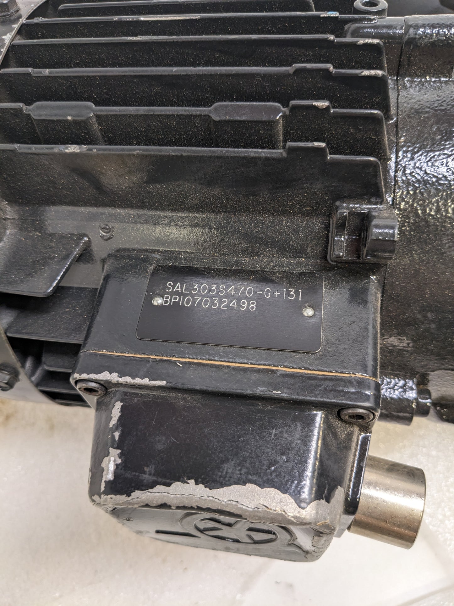 BRINKMANN PUMPS ZS090075-MF+250 SUBMERSIBLE PUMP 2HP  3400/2850RPM USED R11