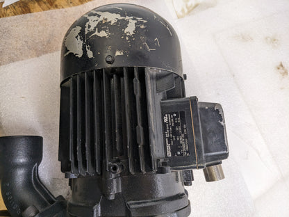 BRINKMANN PUMPS ZS090075-MF+250 SUBMERSIBLE PUMP 2HP  3400/2850RPM USED R11