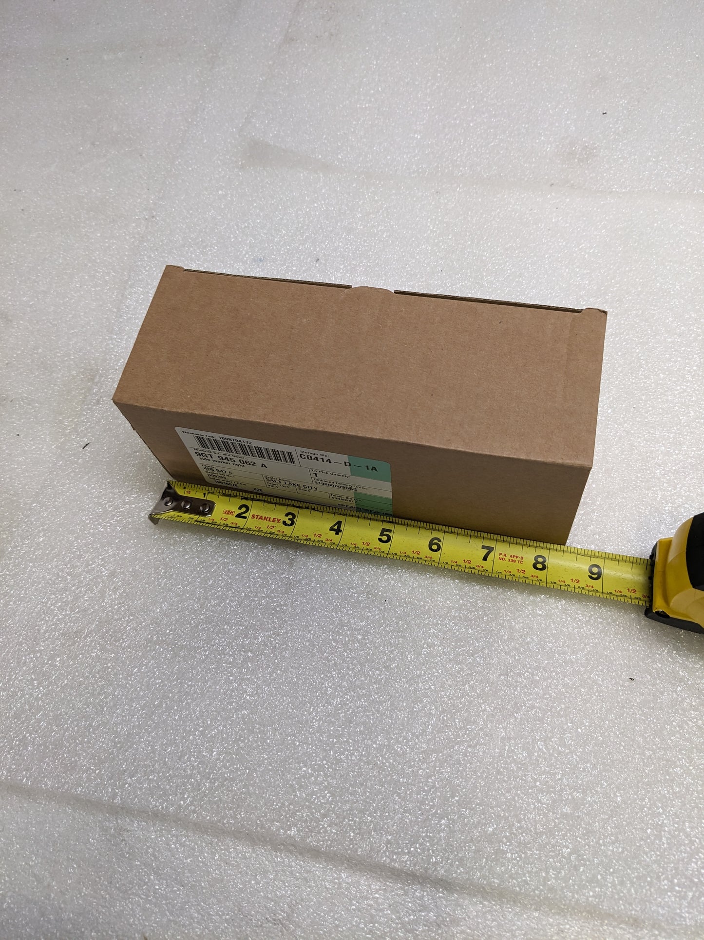 PORSCHE 9GT945062A SIDE MARKER LIGHT RIGHT FOR 2021-2024 992 GT3 NEW R21