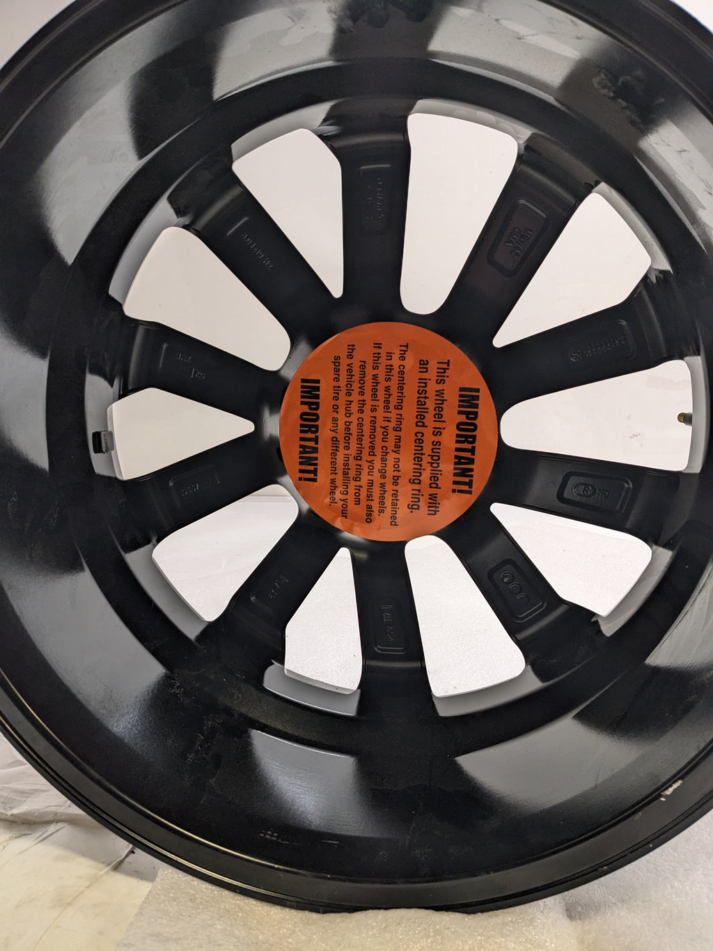 MSW W19286506TC5 TYPE 71 19X8 45MM 5X114MM GLOSS BLACK WHEEL NEW B2