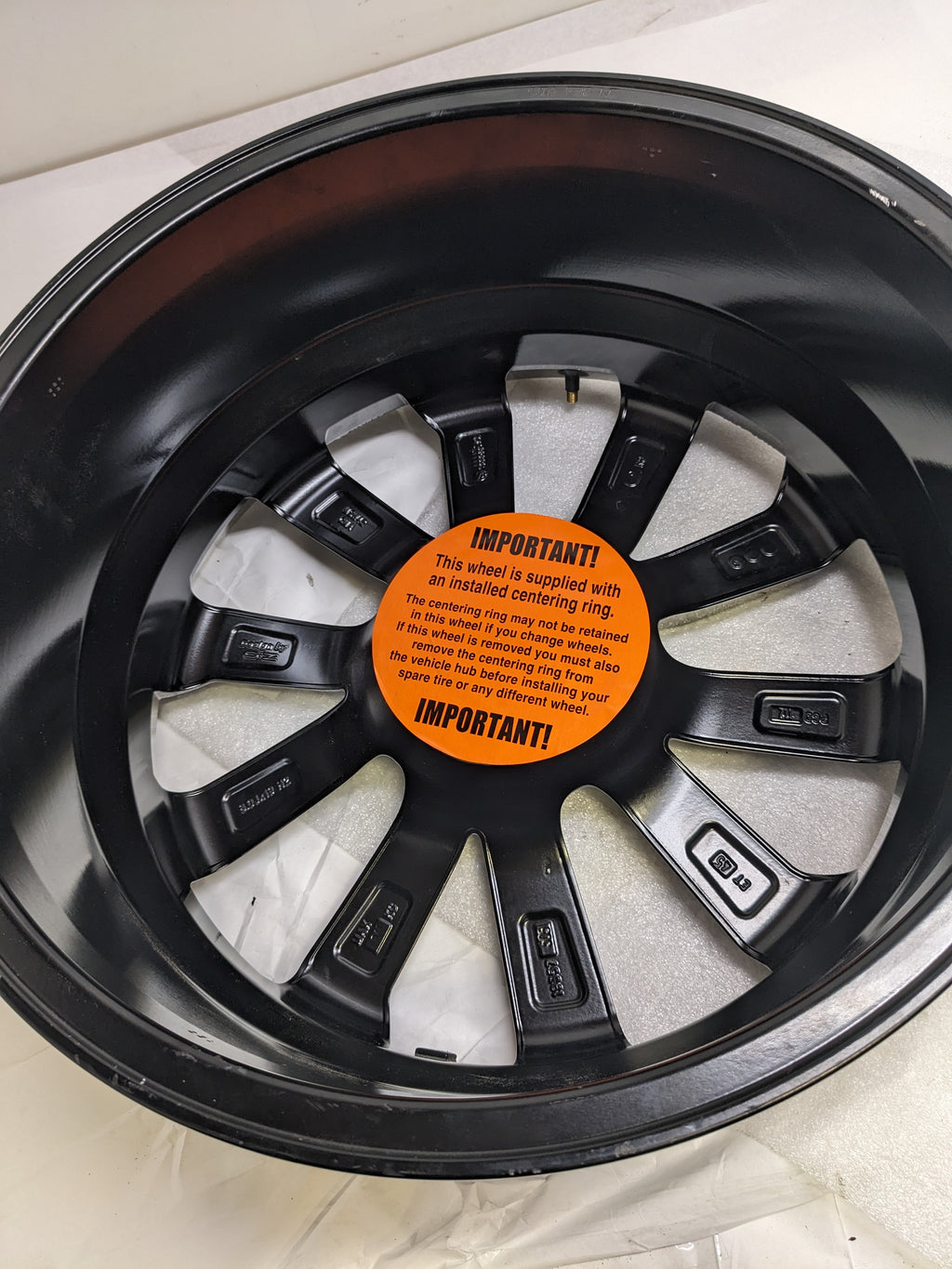 MSW W19286506TC5 TYPE 71 19X8 45MM 5X114MM GLOSS BLACK WHEEL NEW B2