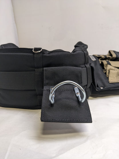 BOULDER BAG ULTIMATE ELECTRICIAN'S MAX COMBO WITH COMFORT BACK SUPPORT TOOL BELT LEATHER BELT BUCKLE HEAVY LARGE NEW B2