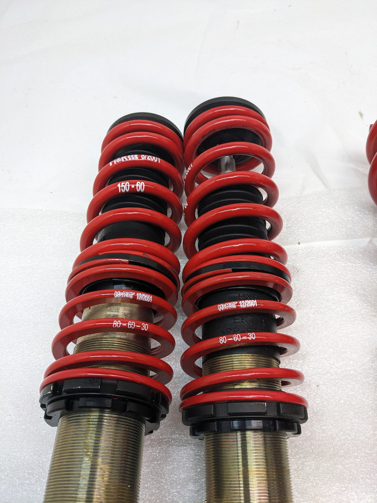 H&R 29413-1 STREET PERFORMANCE COIL-OVER SPRING FOR 1992-2002 HYUNDAI TIBURON NEW B2