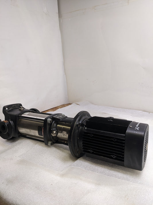 GRUNDFOS CR3-13-A-FGJ-A-E-HQQE VERTICAL MULTISTAGE CENTRIFUGAL PUMP 7 WEG MOTOR NEW H1