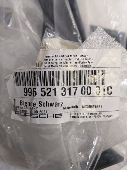 PORSCHE 9965213170001C FRONT COVER HIDER FOR 1998-2005 991/BOXSTER NEW R23T2