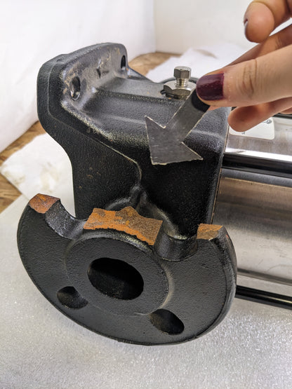 GRUNDFOS CR3-13-A-FGJ-A-E-HQQE VERTICAL MULTISTAGE CENTRIFUGAL PUMP 7 WEG MOTOR NEW H1