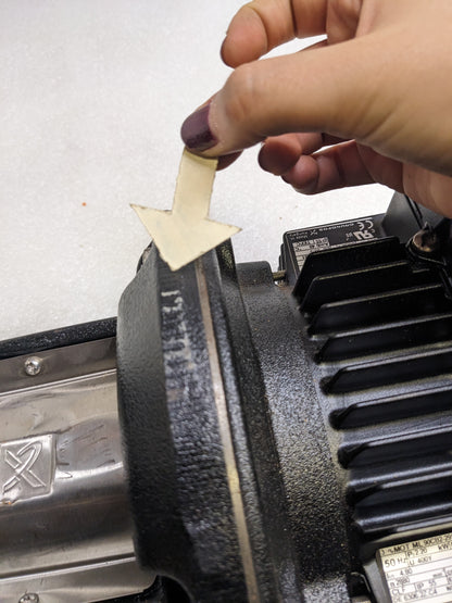 GRUNDFOS CR3-13-A-FGJ-A-E-HQQE VERTICAL MULTISTAGE CENTRIFUGAL PUMP 7 WEG MOTOR NEW H1