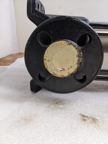 GRUNDFOS CR3-13-A-FGJ-A-E-HQQE VERTICAL MULTISTAGE CENTRIFUGAL PUMP 7 WEG MOTOR NEW H1