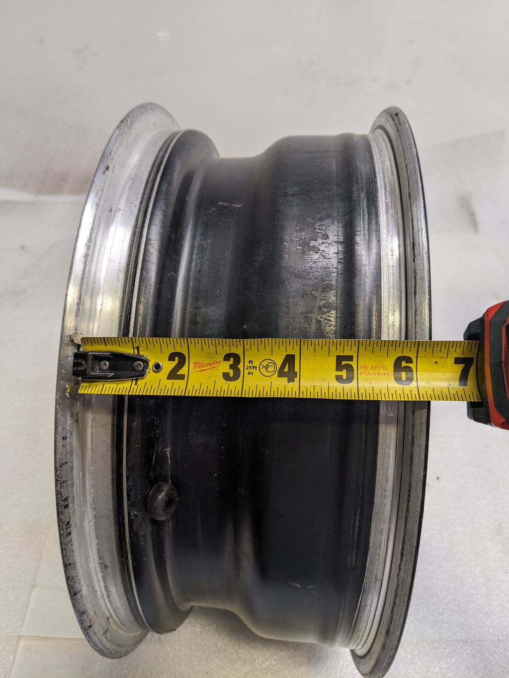 PORSCHE 6X15 IN 5 LUG 38MM OFFSET WHEEL SET FOR 912/911 USED B2