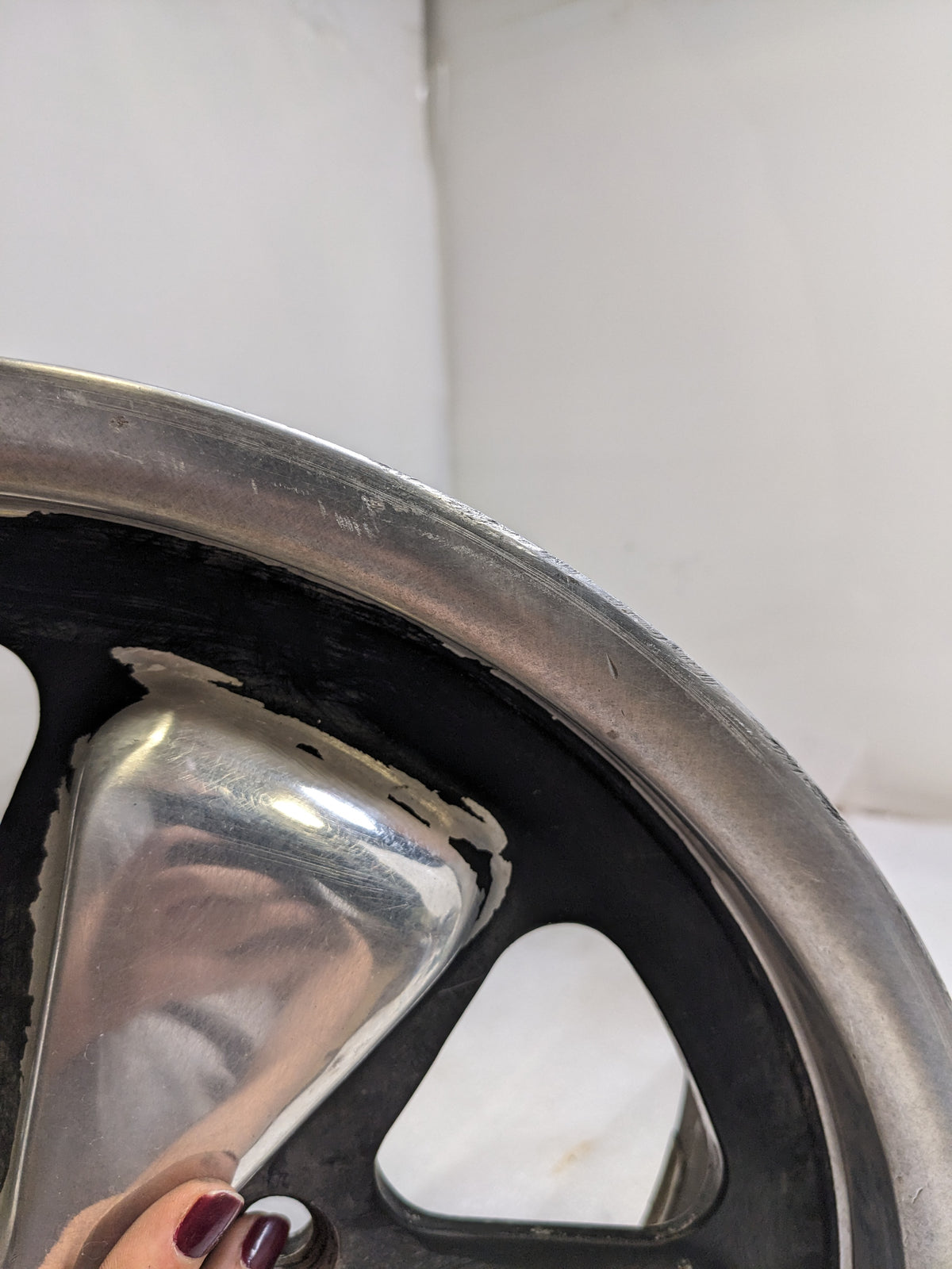 PORSCHE 6X15 IN 5 LUG 38MM OFFSET WHEEL SET FOR 912/911 USED B2