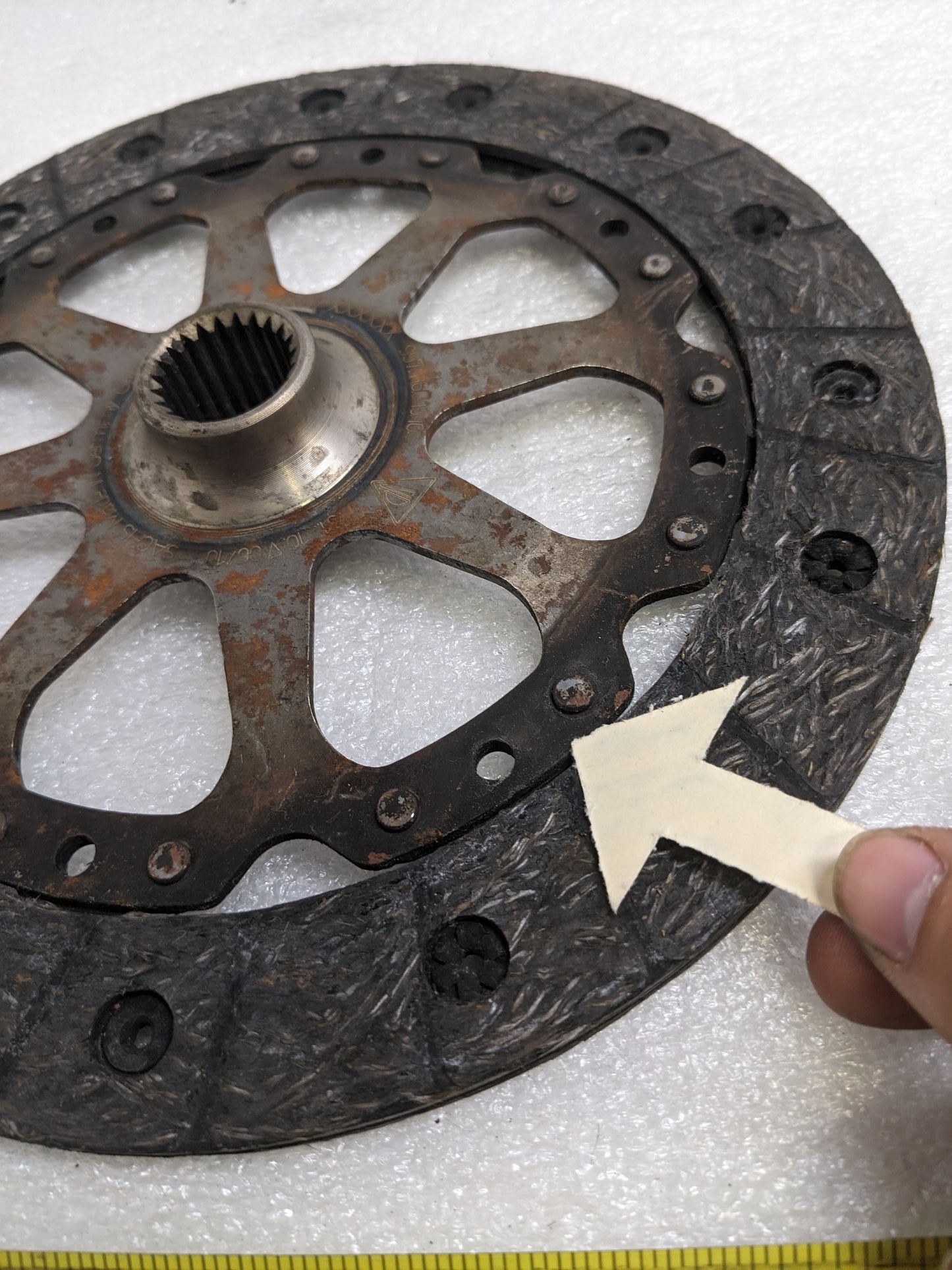 PORSCHE 99711601310 CLUTCH DISC FOR 1999-2008 911 USED R21T5