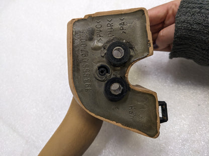 PORSCHE 99355509700  LEFT INTERIOR DOOR PANEL HANDLE BEIGE FOR 1994-1998 911 USED R21