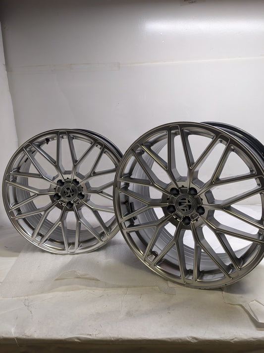 TEKNIFORM 006-12 20X9 5X120 30MM STYLE 006 WHEELS (PAIR) NEW B2