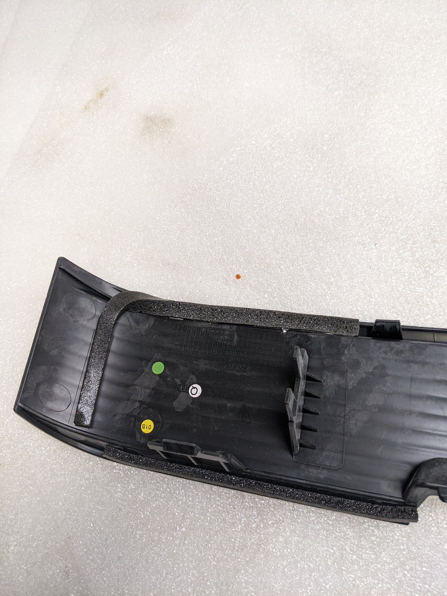 PORSCHE 9J1807823QOK1 BUMPER TRIM LOWER FOR 2020-2023 TAYCAN NEW R20
