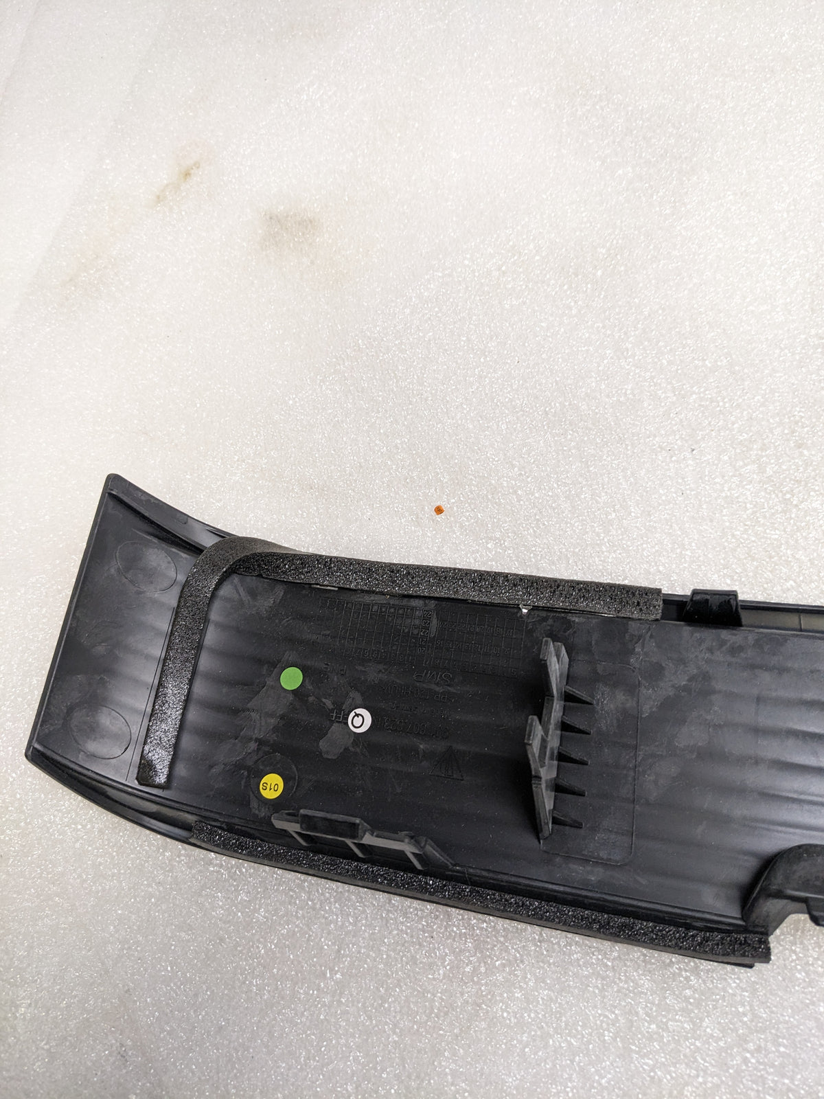 PORSCHE 9J1807823QOK1 BUMPER TRIM LOWER FOR 2020-2023 TAYCAN NEW R20