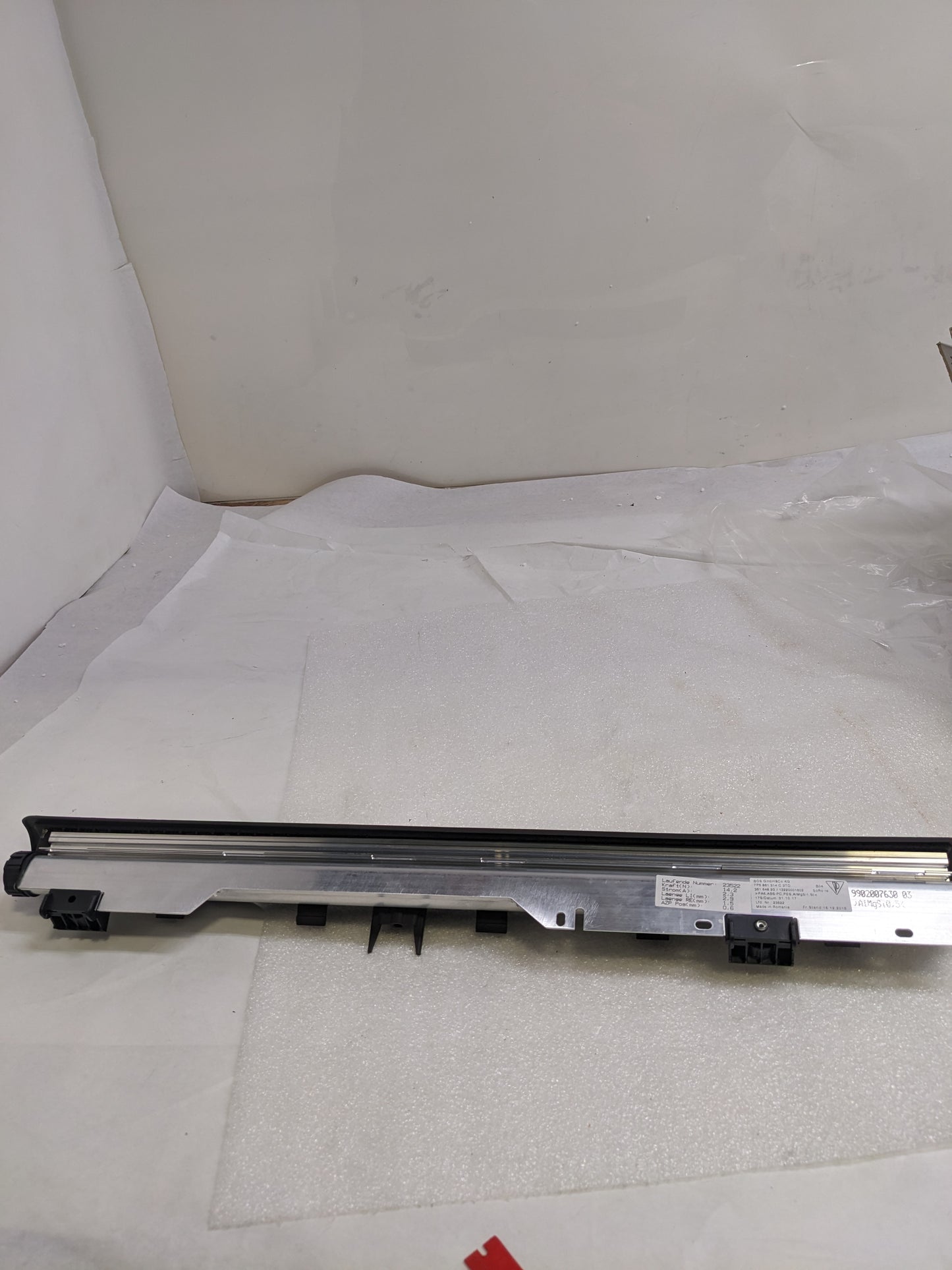 PORSCHE 958536314013T0 DOOR GLASS SUNSHADE FOR 2011-2018 CAYENNE LEATHER ESPRESSO NEW R23T6