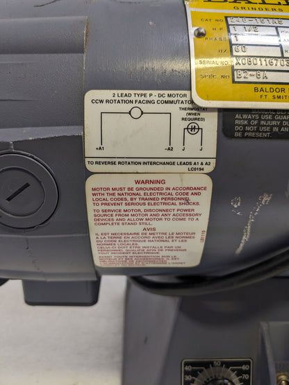 BALDOR 248-151AS INDUSTRIAL ADJUSTABLE SPEED BELT SANDER 1.5HP 1PH 115V NEW R30