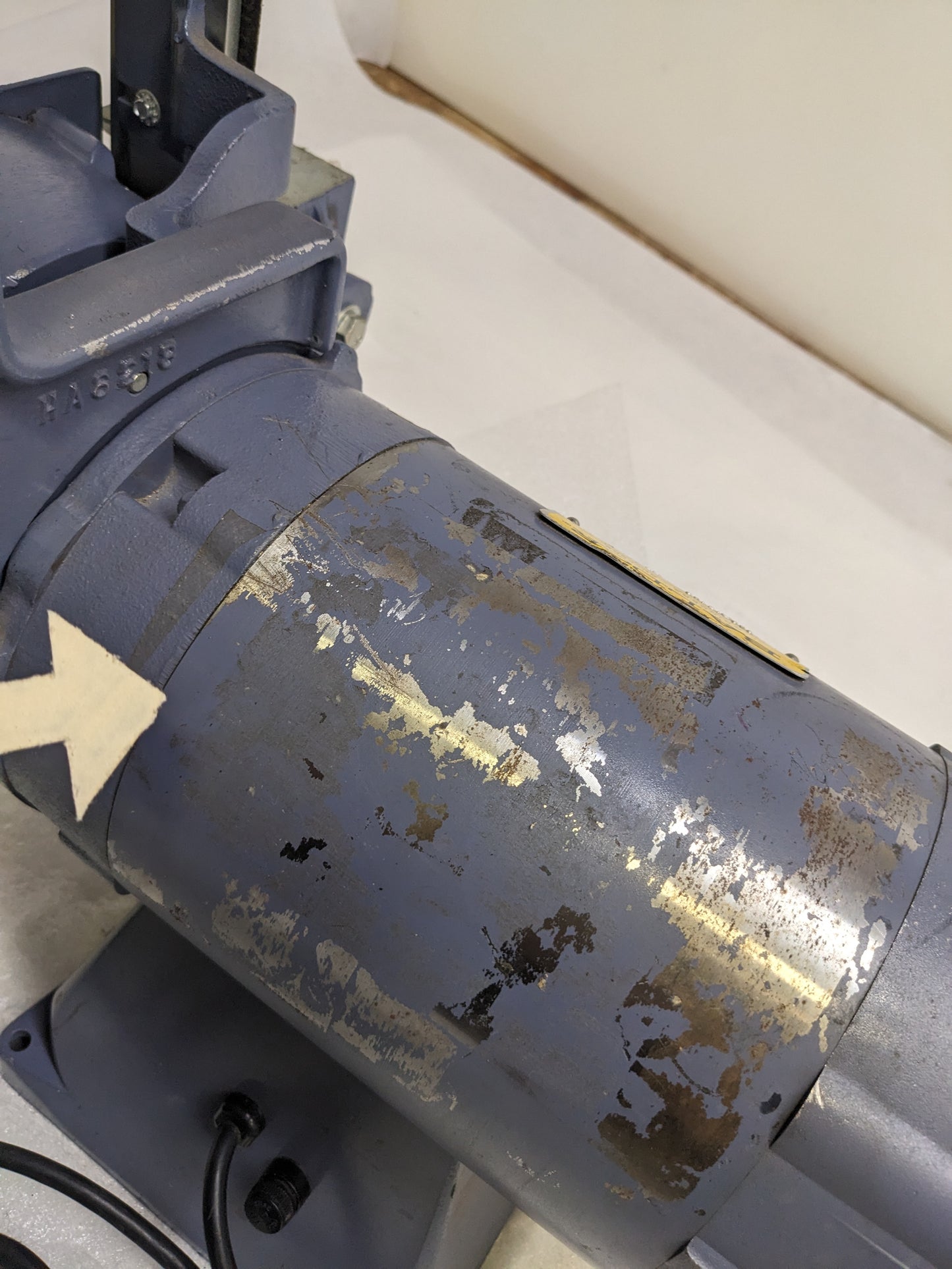 BALDOR 248-151AS INDUSTRIAL ADJUSTABLE SPEED BELT SANDER 1.5HP 1PH 115V NEW R30