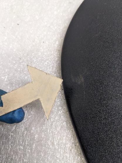 PORSCHE 92852114802 PLASTIC COVER FOR FRONT SEAT HINGE FOR 1986-1995 928 USED R23T6