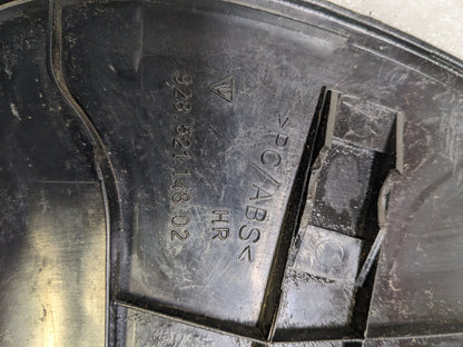 PORSCHE 92852114802 PLASTIC COVER FOR FRONT SEAT HINGE FOR 1986-1995 928 USED R23T6