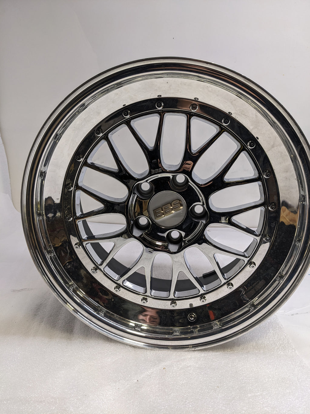 BBS LM WHEEL 18X9.5 5X120 38MM DIAMOND BLACK NEW B2