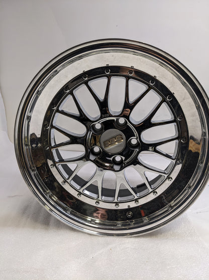 BBS LM WHEEL 18X9.5 5X120 38MM DIAMOND BLACK NEW B2