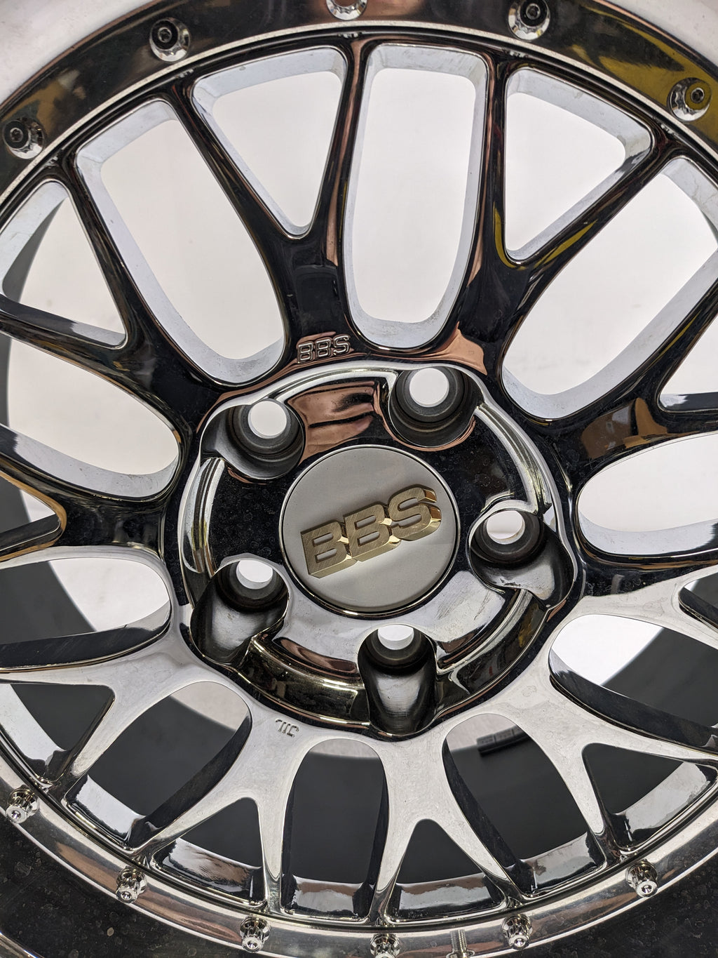 BBS LM WHEEL 18X9.5 5X120 38MM DIAMOND BLACK NEW B2