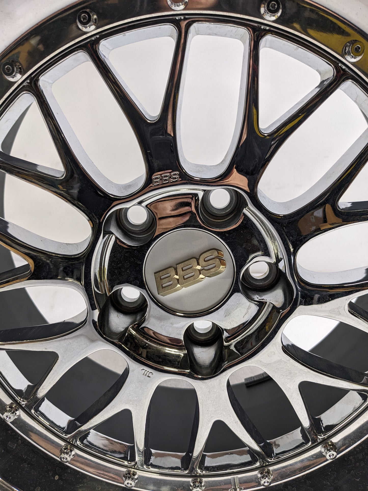 BBS LM WHEEL 18X9.5 5X120 38MM DIAMOND BLACK NEW B2