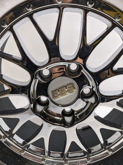 BBS LM WHEEL 18X9.5 5X120 38MM DIAMOND BLACK NEW B2