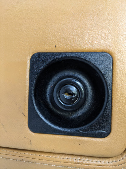 PORSCHE BEIGE LEAHTER LOWER DASH PANEL FOR 993 USED SR