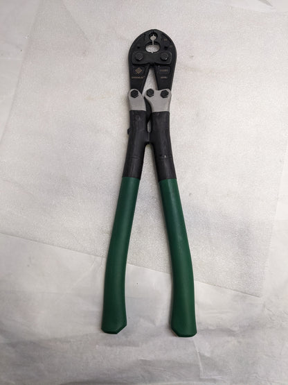 GREENLEE K425BG MANUAL CRIMPING TOOL WITH D3 AND BG DIE GROOVE NEW R28