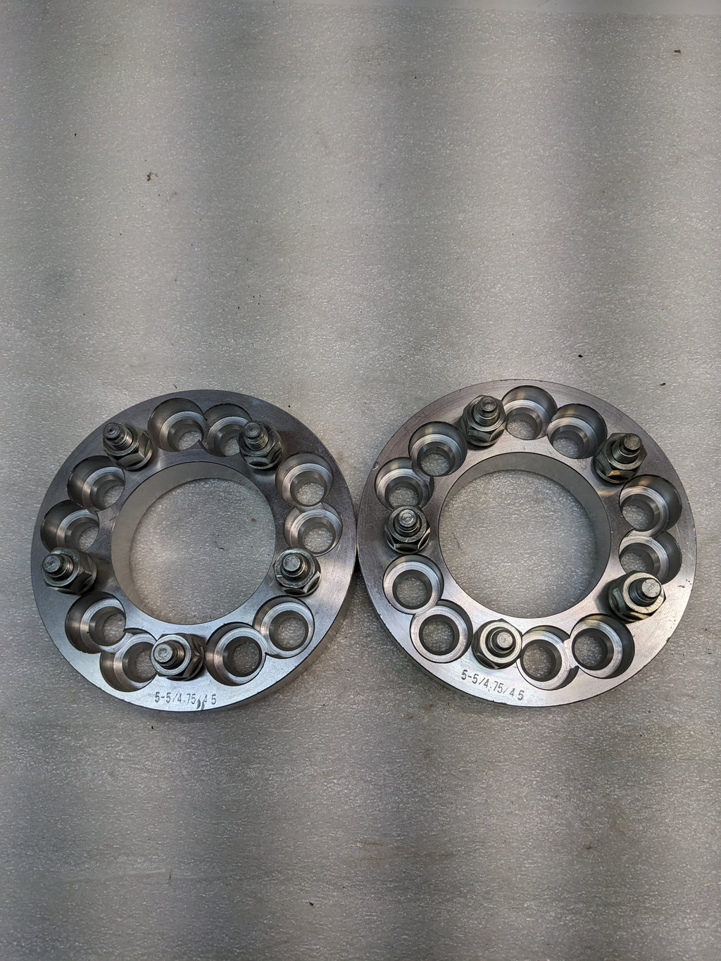 UNBRANDED WHEEL ADAPTER  5X5/4.75/4.5 (PAIR) NEW R6TF