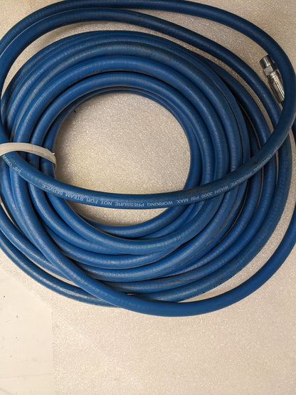 UNBRANDED PRESSURE WASHER HOSE 3/8 IN 50FT NEOPRENE BLUE NEW R8