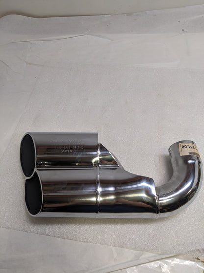 PORSCHE 95511198100 EXHAUST TAIL PIPE TIP FOR 2003-2006 CAYENNE LEFT NEW R21