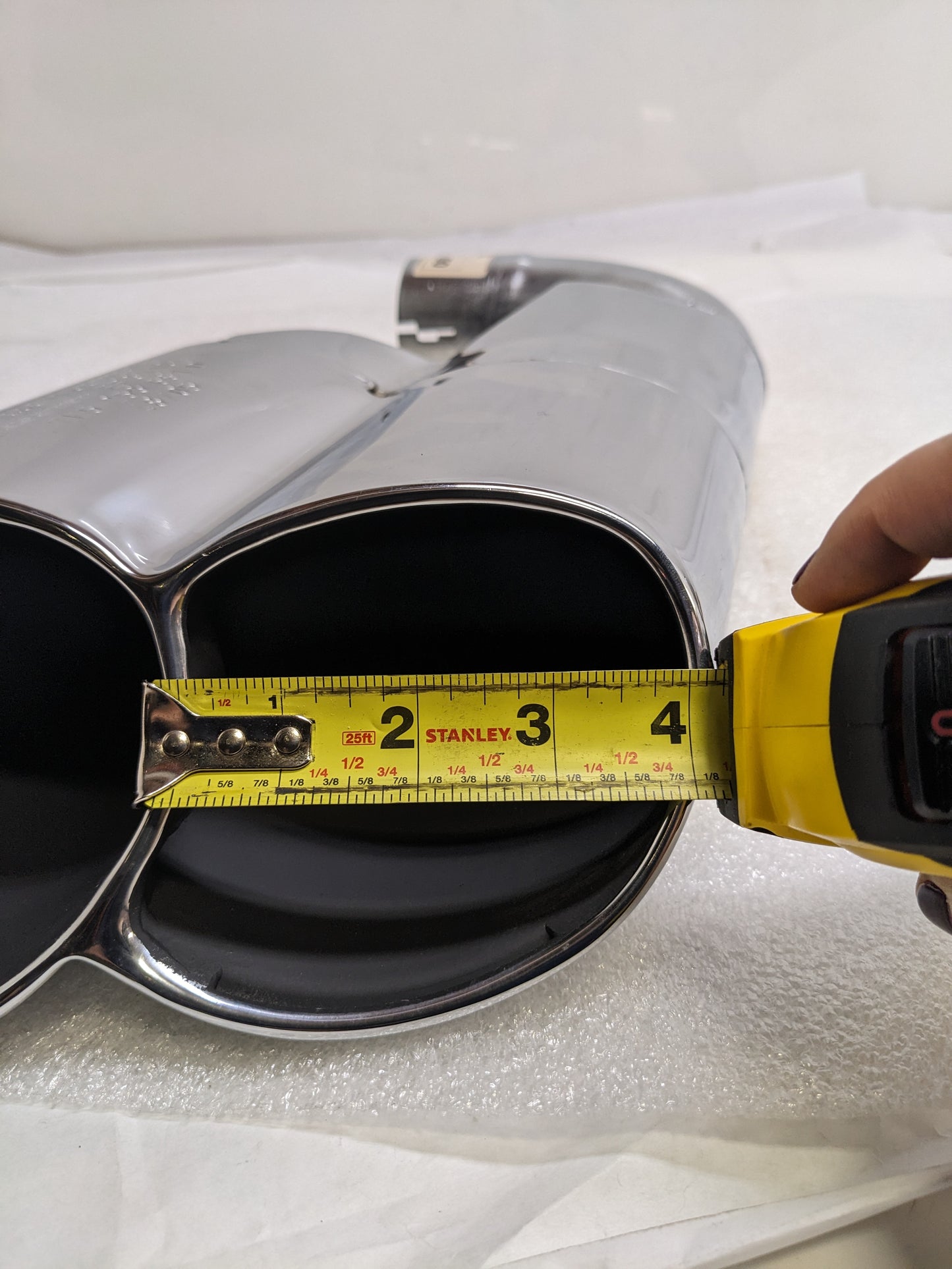 PORSCHE 95511198100 EXHAUST TAIL PIPE TIP FOR 2003-2006 CAYENNE LEFT NEW R21