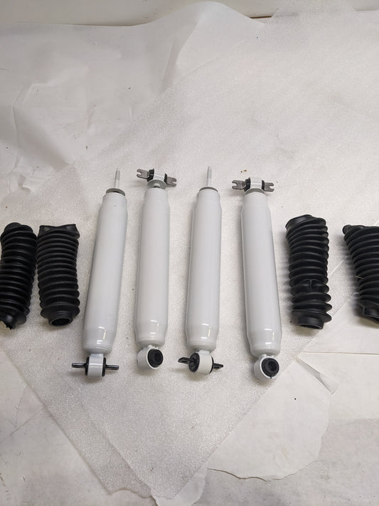ROUGH COUNTRY 5042/658512 FRONT AND REAR SHOCK SET NEW SR