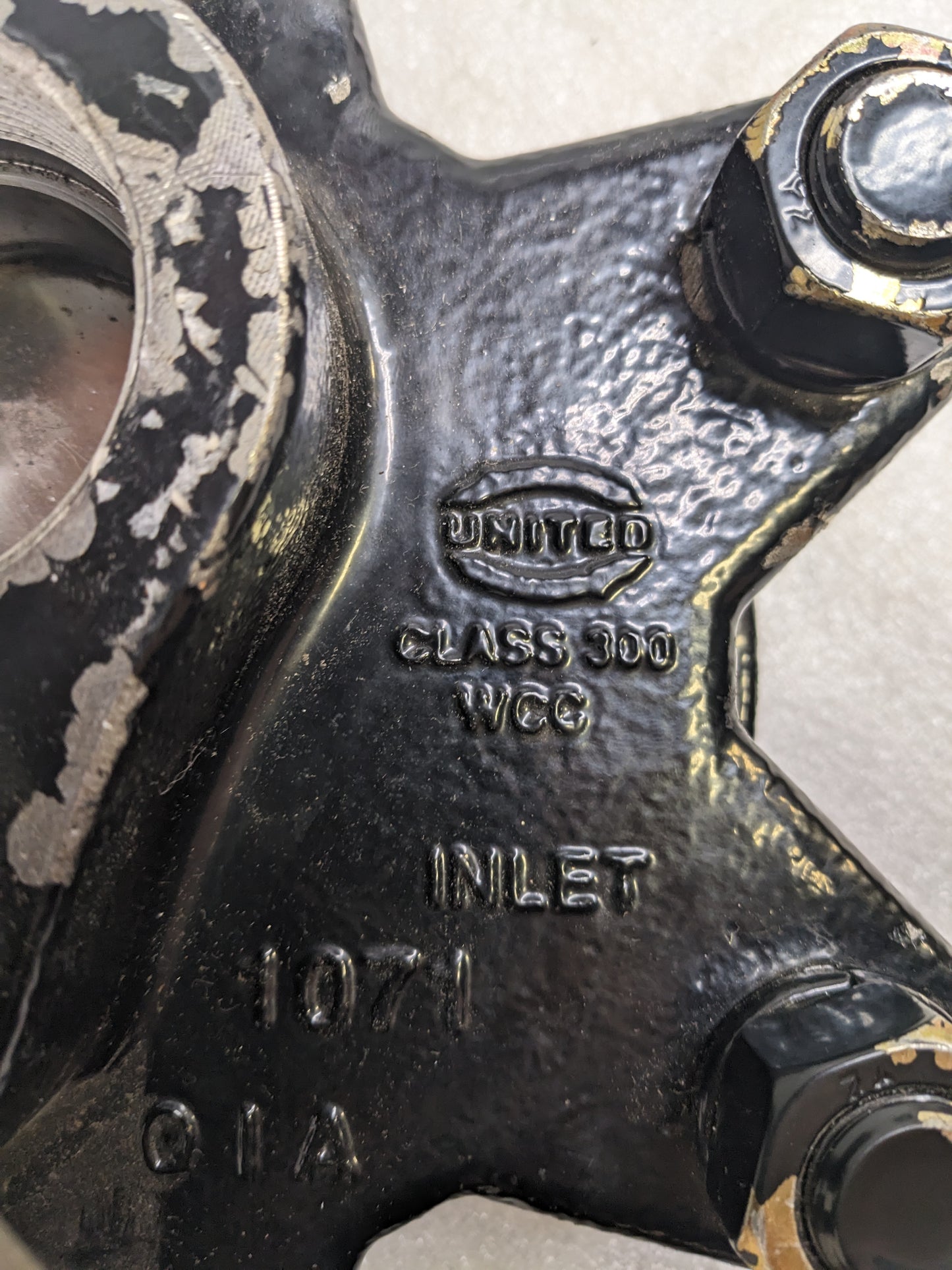 UNITED BRASS WORKS 299914 GATE VALVE CLASS 300 2" PIPE 750PSI W/O WHEEL NEW H1