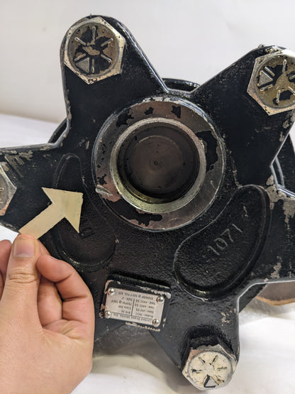 UNITED BRASS WORKS 299914 GATE VALVE CLASS 300 2" PIPE 750PSI W/O WHEEL NEW H1