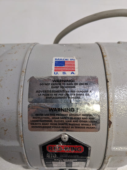 RED WING 26A LATHE 2-SPEED 1/4 HP 115V/60HZ CAST IRON NEW H2