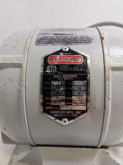 RED WING 26A LATHE 2-SPEED 1/4 HP 115V/60HZ CAST IRON NEW H2