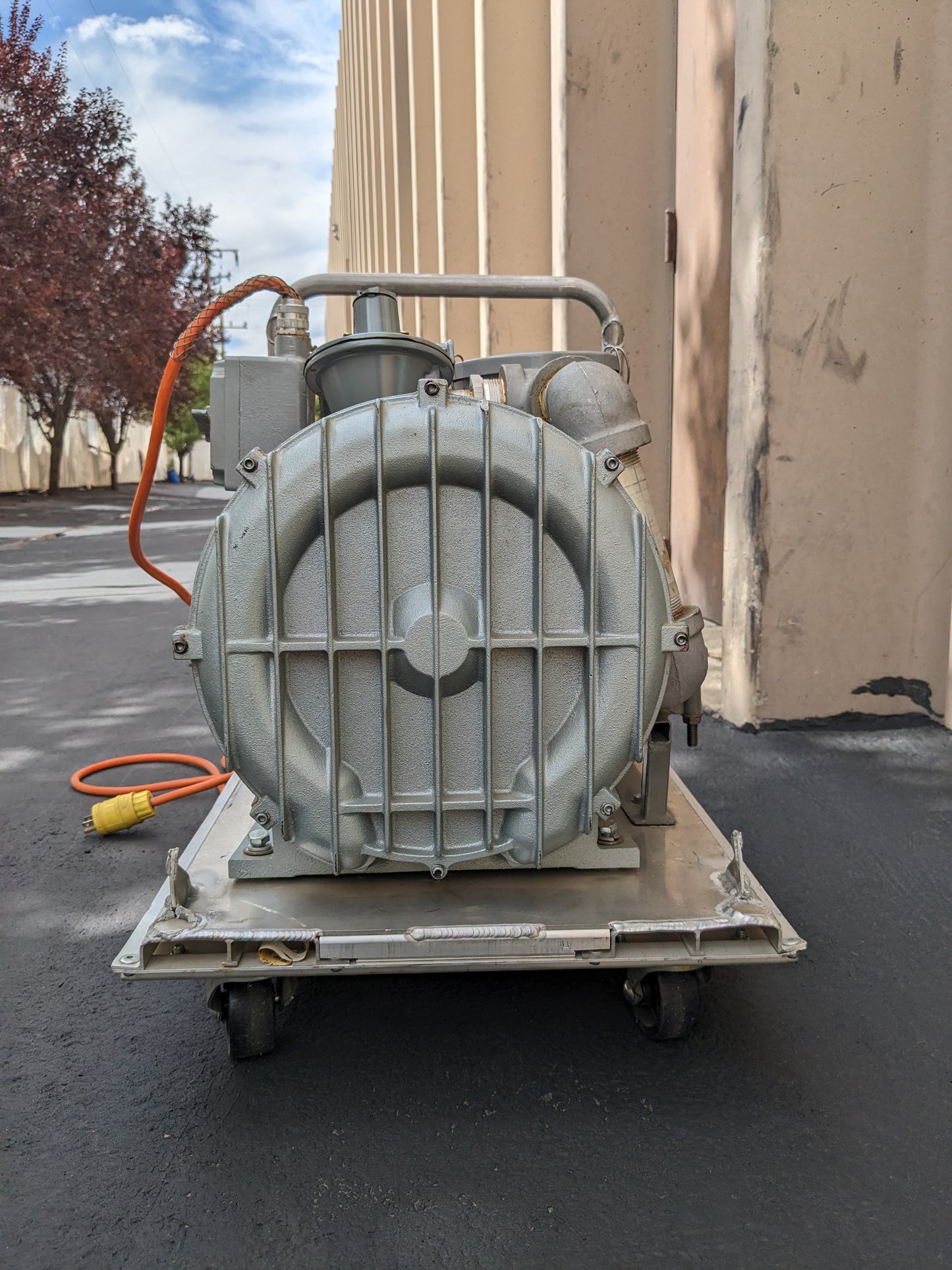 GAST 1.5 HP REGENERATIVE BLOWER R4P115N-50 BALDOR J718B 110/220-240 VOLTS NEW B2