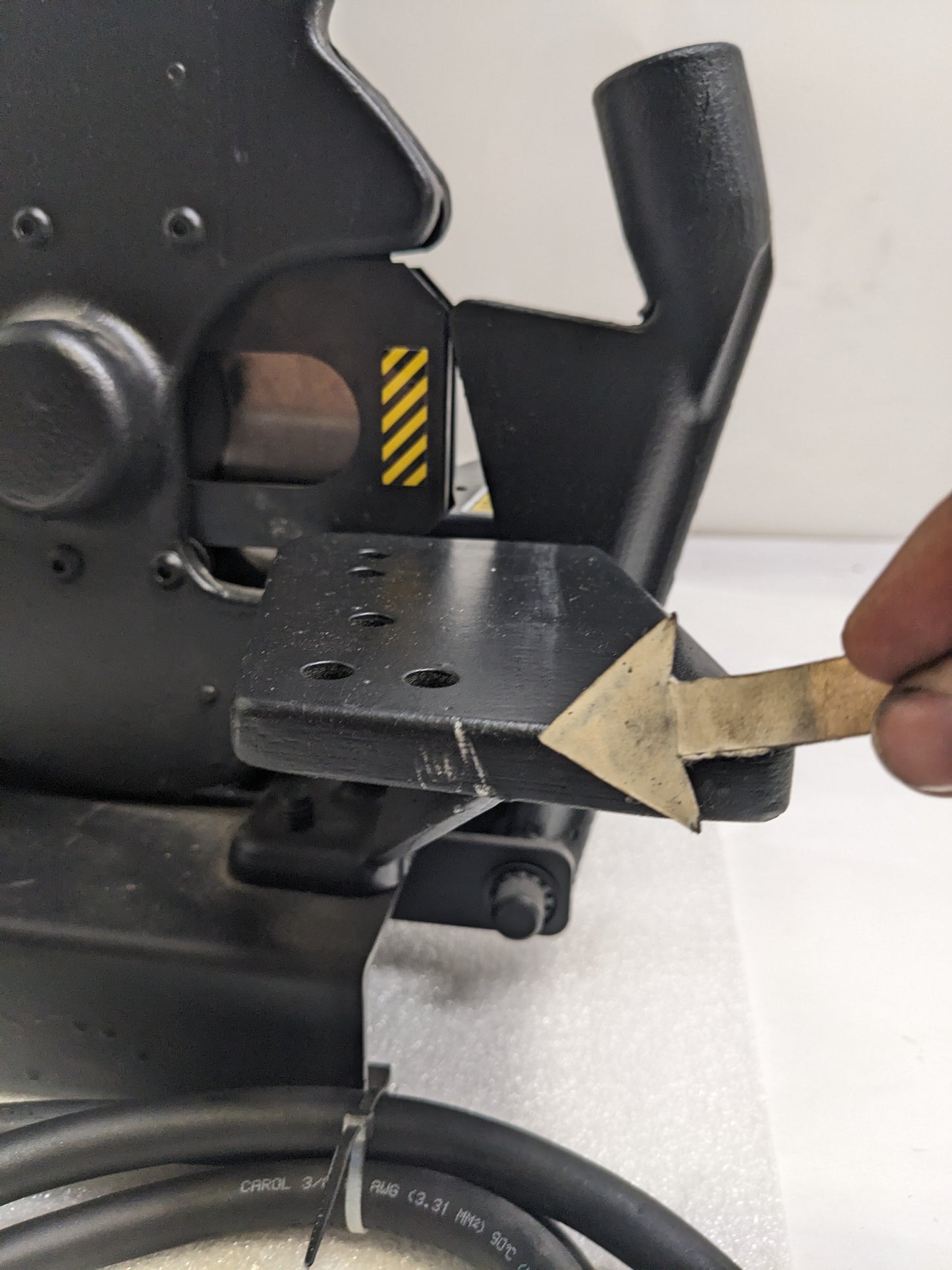 FS CURTIS TOLEDO FHM8W11BX #8 HYDRAULIC HOSE SAW 1.5HP 115V 1.50*ID CAPACITY 8" SCALLOPED BLADE  W/O HANDLE NEW #1 BSRG7