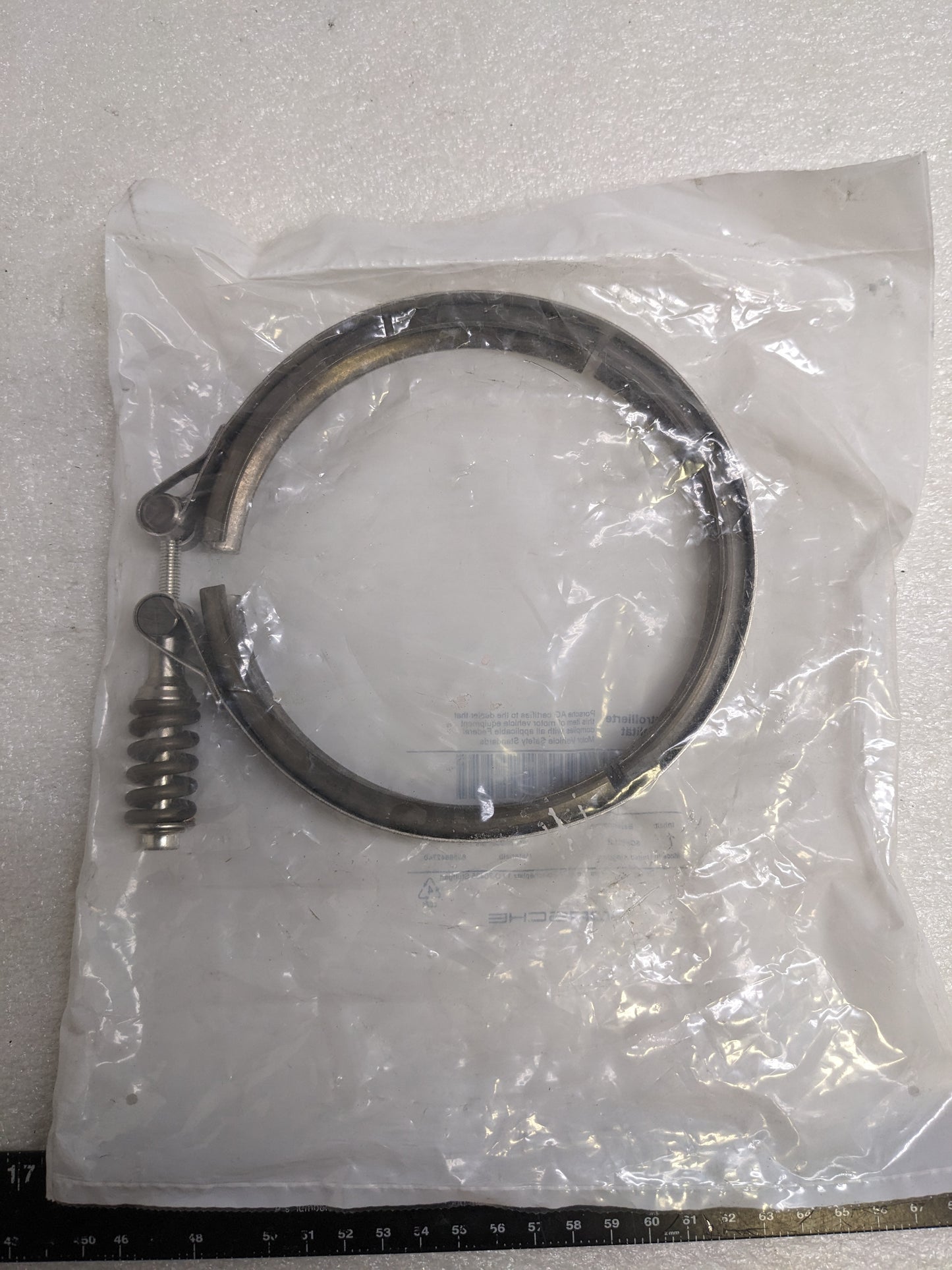 PORSCHE PAB25372500 CATALYTIC CONVERTER CLAMP 2019-2023 CAYENNE/PANAMERA NEW R23T2