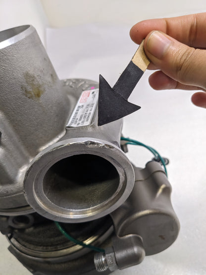 GENUINE CUMMINS TURBOCHARGER FOR ISM M11 HE431V 4955462RX REMAN E2