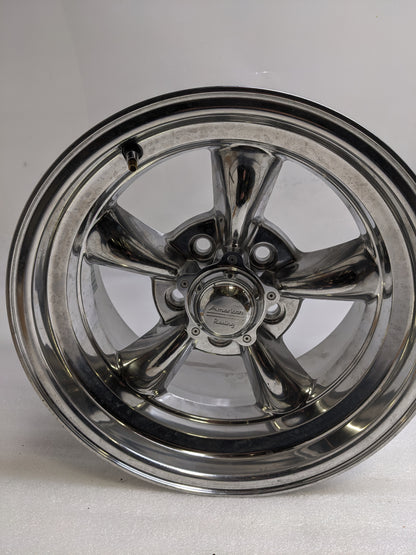 AMERICAN RACING VN60558065 TORQ THRUST D CHROME WHEEL 15X8 5X114.3 00MM NEW B2