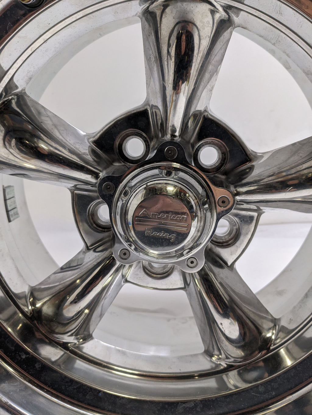 AMERICAN RACING VN60558065 TORQ THRUST D CHROME WHEEL 15X8 5X114.3 00MM NEW B2