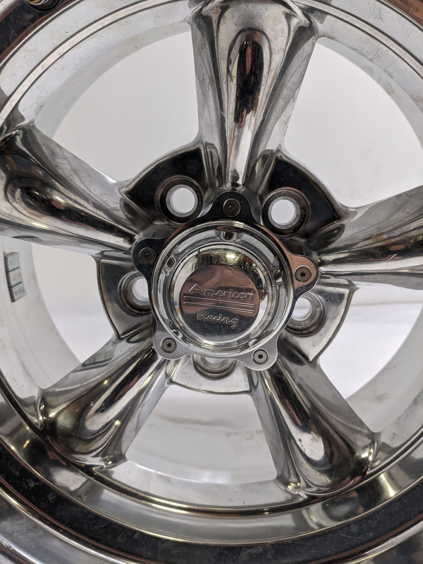 AMERICAN RACING VN60558065 TORQ THRUST D CHROME WHEEL 15X8 5X114.3 00MM NEW B2