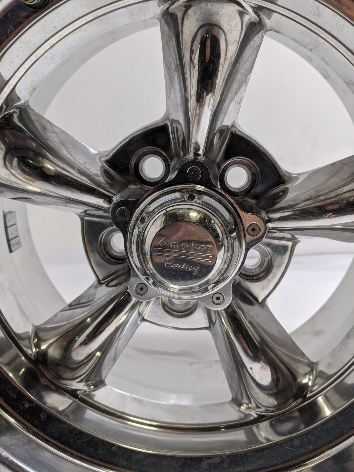 AMERICAN RACING VN60558065 TORQ THRUST D CHROME WHEEL 15X8 5X114.3 00MM NEW B2