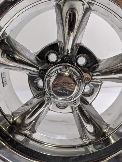 AMERICAN RACING VN60558065 TORQ THRUST D CHROME WHEEL 15X8 5X114.3 00MM NEW B2